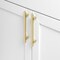 Gliderite Hardware 5-1/16 in. Center to Center Solid Flat Bar Pull Champagne Gold 4842-128-CHPG-1 - alternate 2